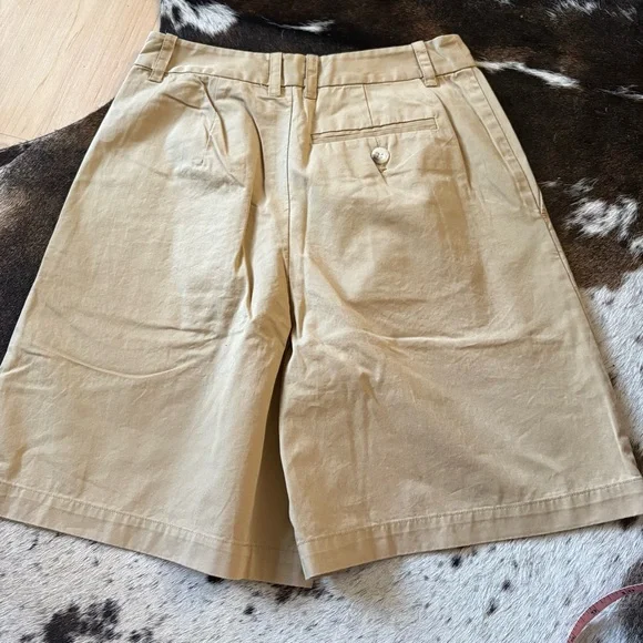 DOEN Danette Shorts In Desert Size 00 NWT Preppy‎ Cotton